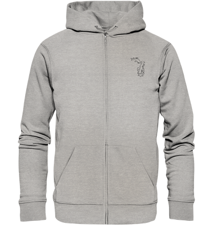 Saphira Logo - Organic Zipper